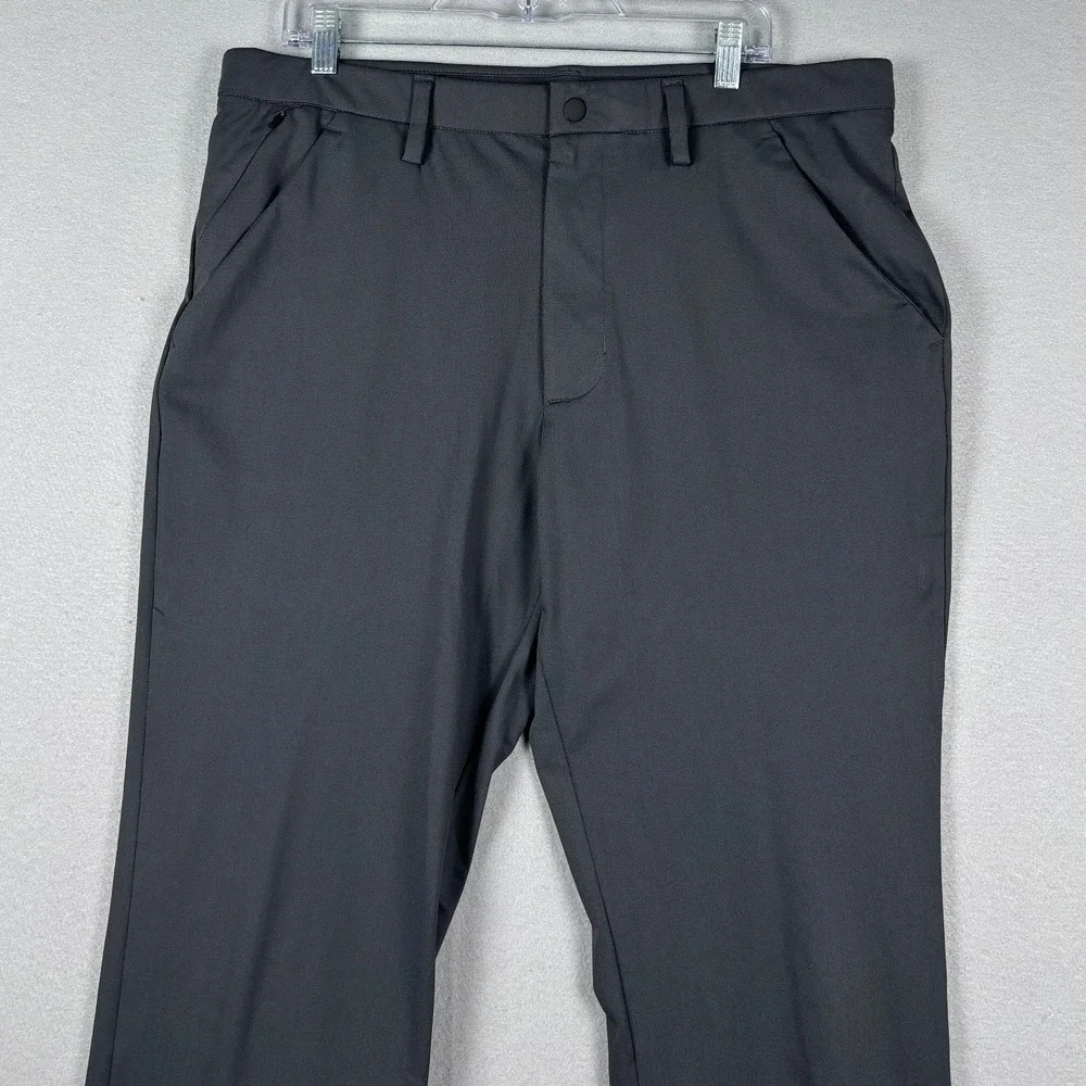Stylus Performance Golf Pants 36x30 Dark Gray Stretch Athletic Trousers